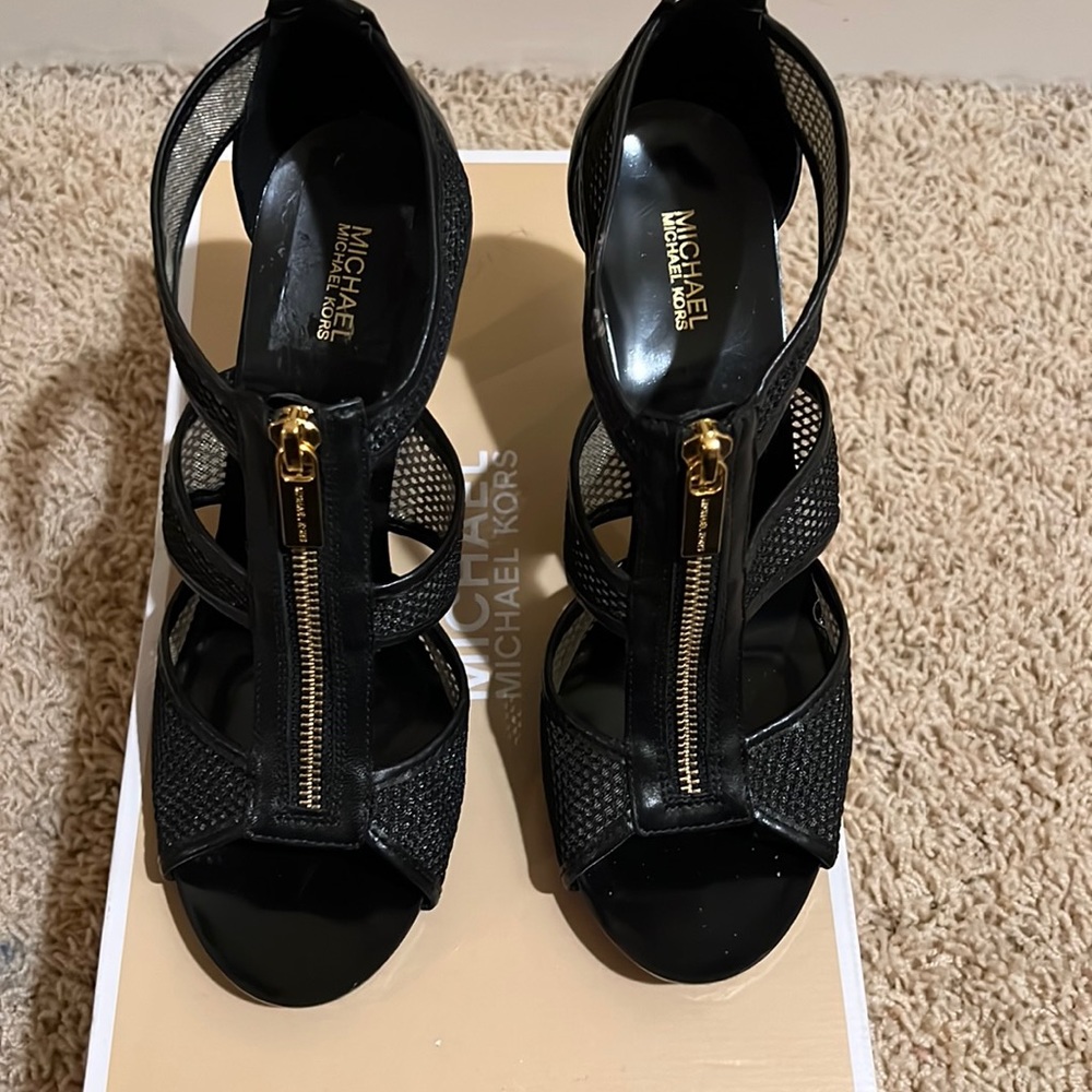 Michael kors women high heels sandals